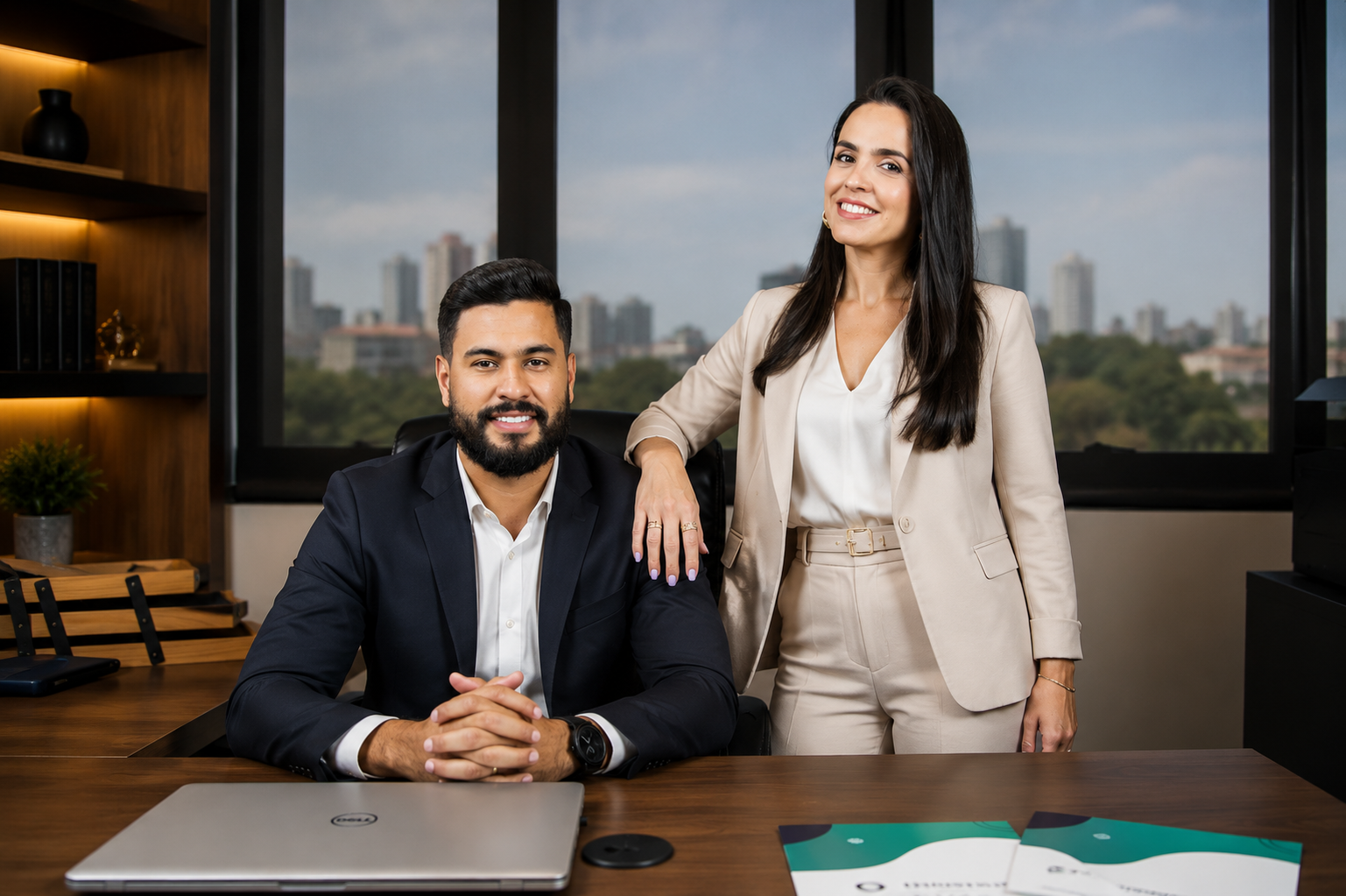 Foto de Andréa Gomes e Herbert Silva