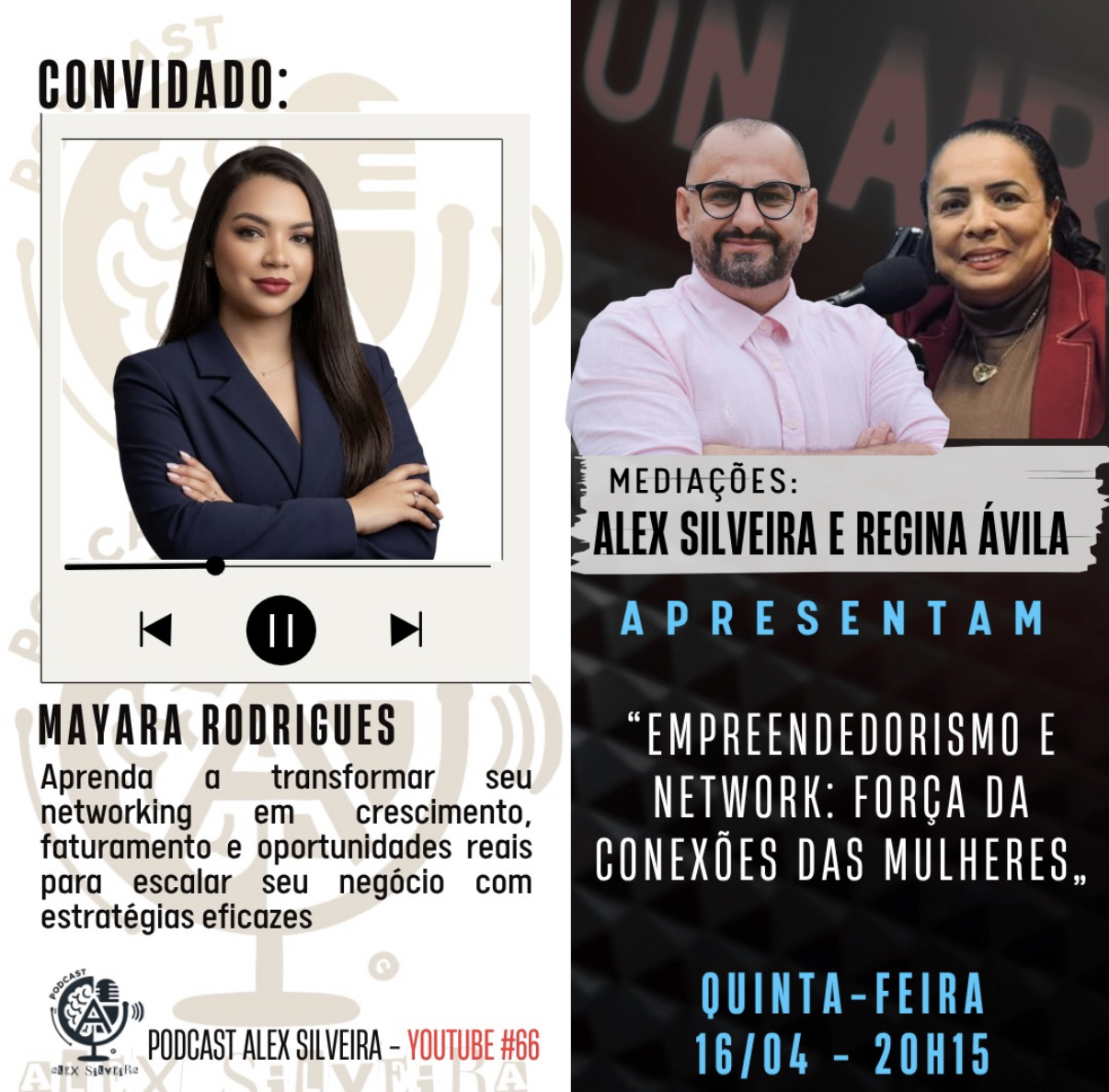 Empreendedorismo e Network: Força da Conexões das Mulheres | Podcast Alex Silveira #066