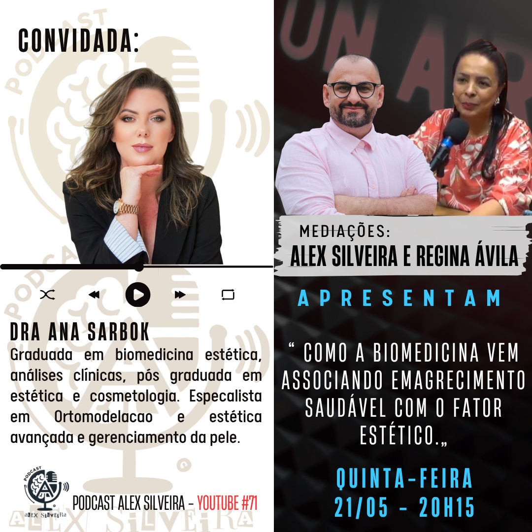 Biomedicina, emagrecimento saudável como fator estético | Podcast Alex Silveira #071